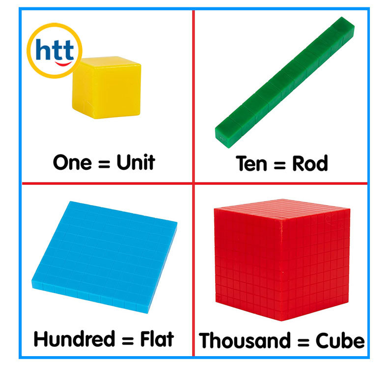 HTT-B001 立方体教学玩具 幼儿园家庭学校教学用品