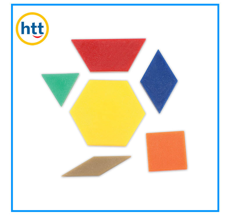 HTT-B002几何形状拼图  儿童数学认知玩具