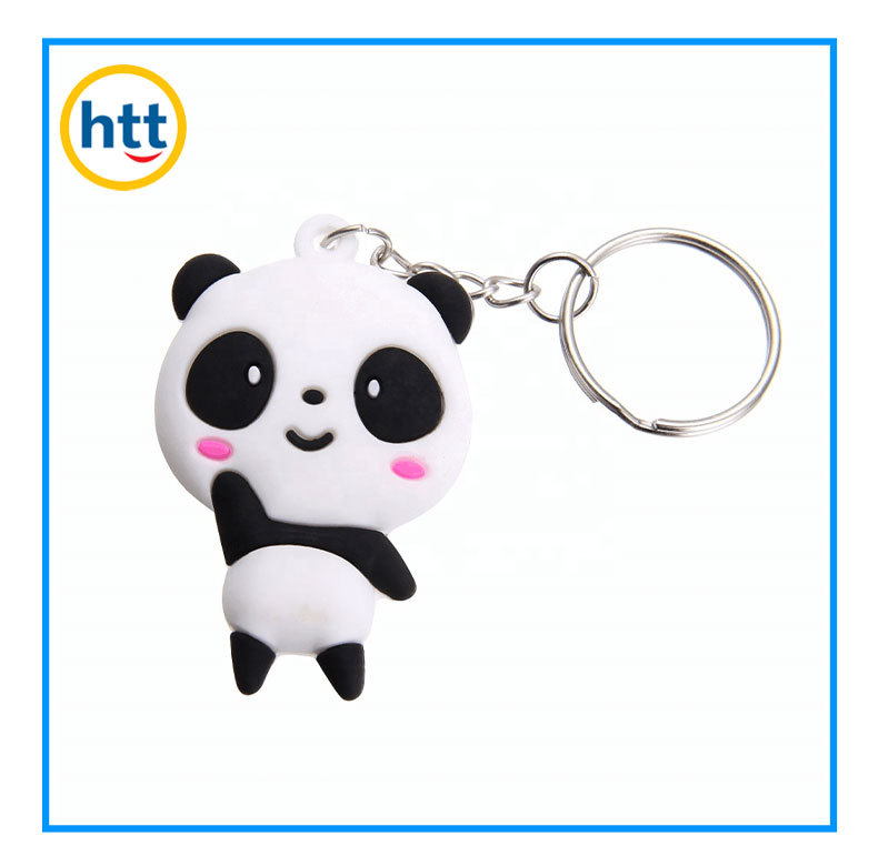HTT-F001 可爱熊猫钥匙扣 包包挂件小礼品批发
